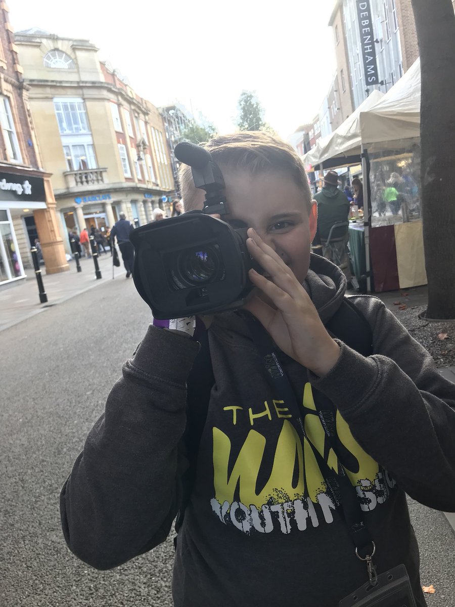 Out recording on the streets of Worcester #noiseworc2017