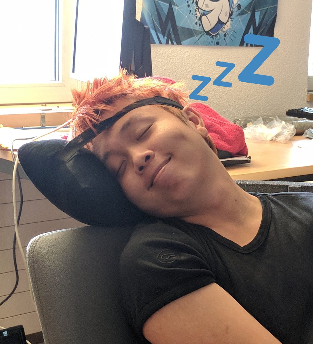 mYidoss's tweet image. Working on a new product for lan participants to help combat sleep deprivation, field testing will commence Q1 2018