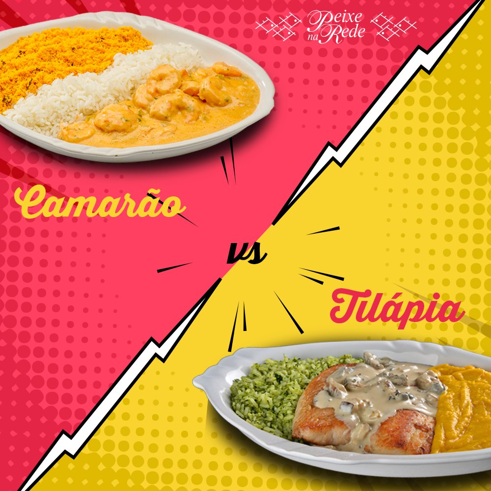 peixenaredebsb's tweet photo. E aí, para hoje vai um prato de Camarão ou Tilápia? 😋
Vem pro #peixenarede! https://t.co/T7LCDkqHpK