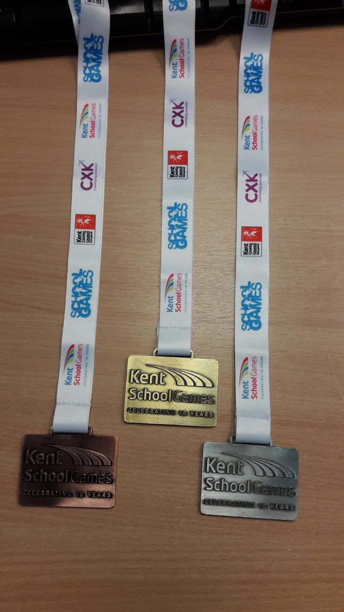 Presenting the new KSG Medals celebrating 10 years!! @CXKLtd <a href="/YourSchoolGames/">School Games</a> <a href="/km/">Kanyi Maqubela</a>