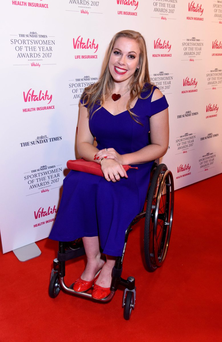 YouthSportTrust's tweet photo. Congratulations to our sporting ambassador @HCDream2012 on being named Disability Sportswoman of the Year last night @ST_Sport #SWOTY17 https://t.co/vD9IRoRdtA