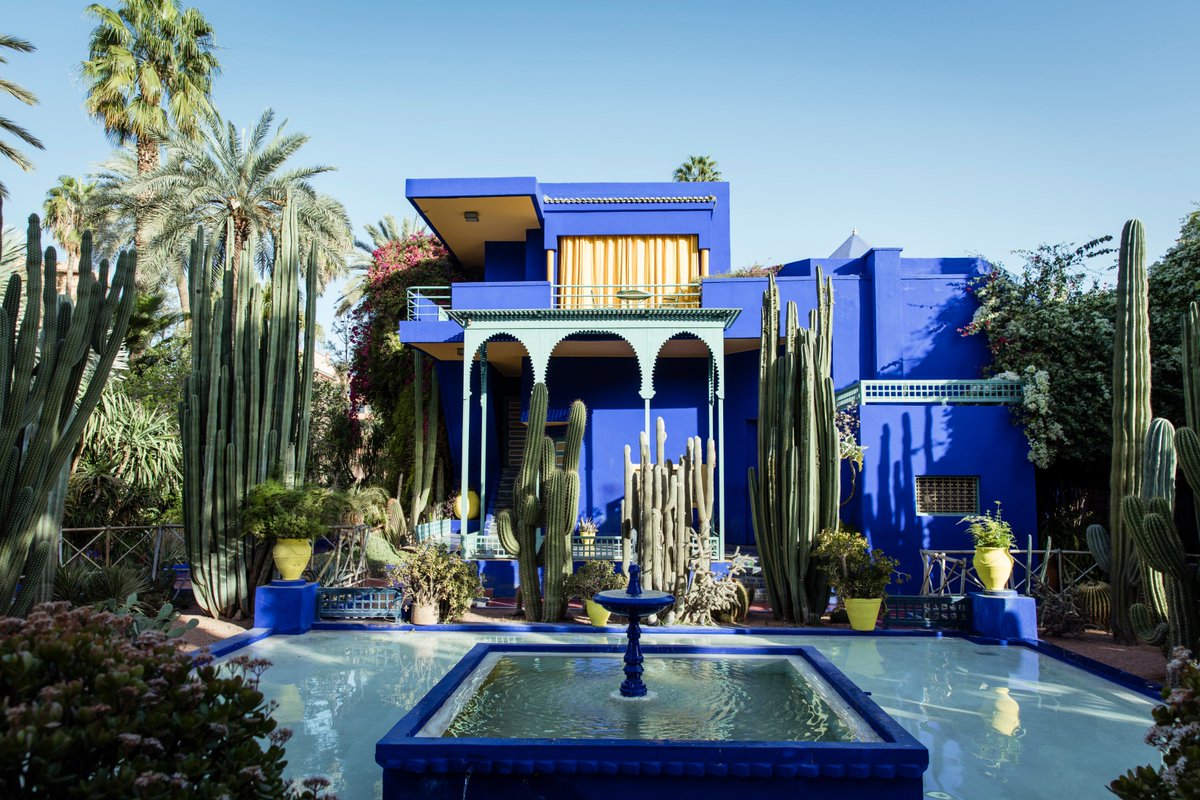 GroupeBouygues's tweet photo. Visitez le @myslmarrakech virtuellement! La vidéo de la visite #Live de @Bouygues_C est en #replay #Bymaro #YSL > https://t.co/gi0oAxbWCf https://t.co/yDb0uQVcPl