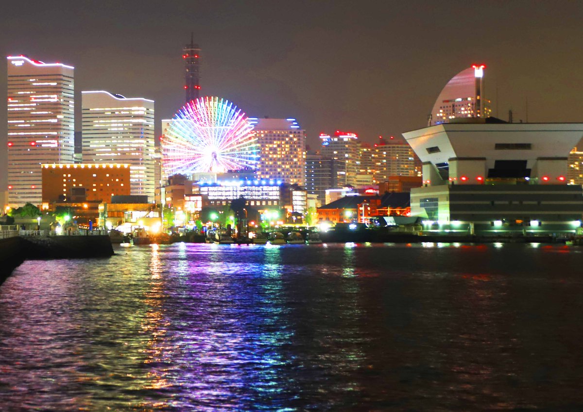 片柳弘史 山下公園から見た横浜の夜景 神戸とはまた一味違った美しさです O