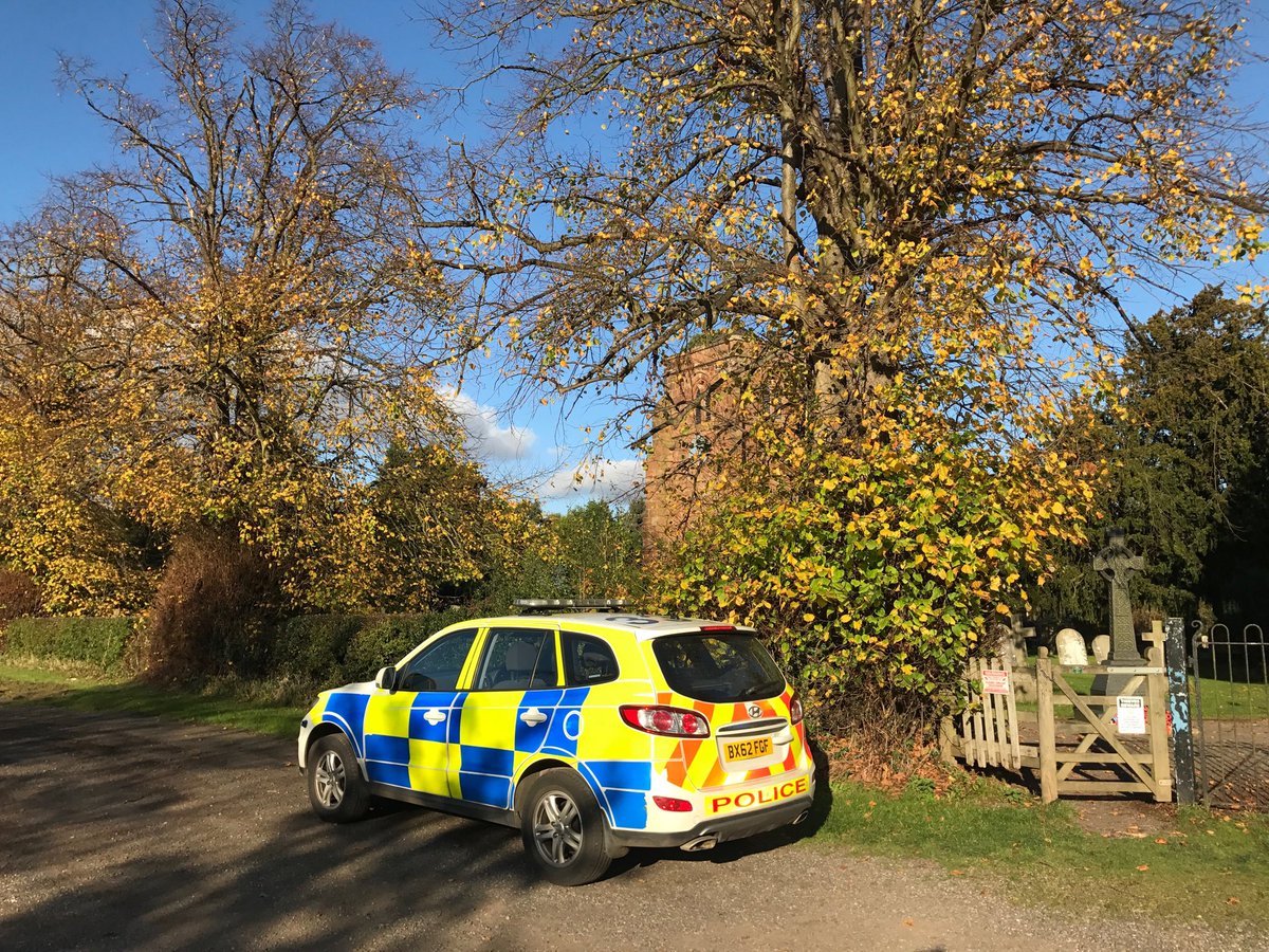 AthColesCops's tweet photo. Out in #NetherWhitacre dealing with a number of thefts from a grave stone over a period of time. ^1087 https://t.co/Sqf9jgZX4Y