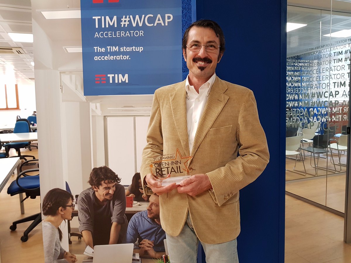 xensify's tweet photo. Siamo molto orgogliosi di comunicare che ci siamo aggiudicati il primo premio all'Open-Inn Retail Award 2017 #Retail #startup https://t.co/IgkaZ6LtE1