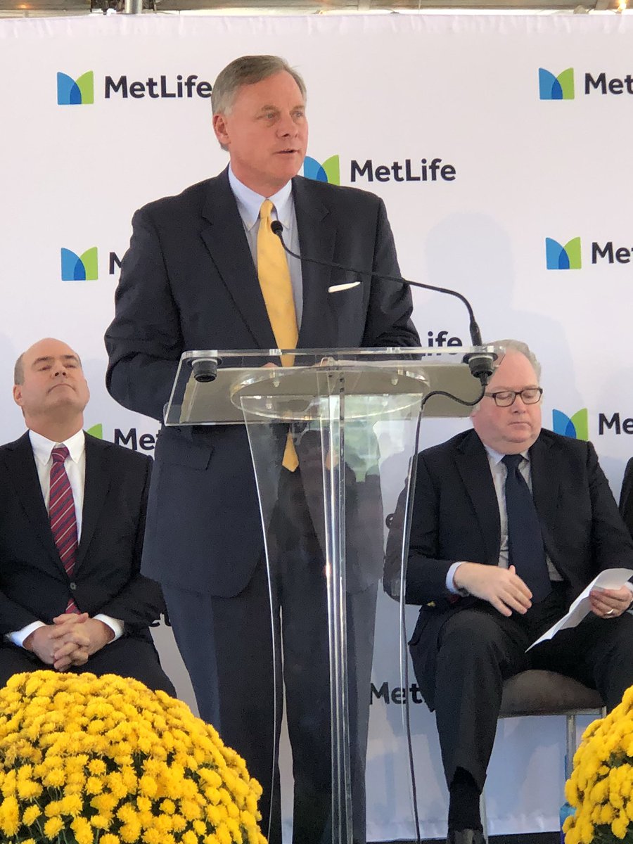 TBJpublisher's tweet photo. @SenThomTillis @SenatorBurr @RepTomPrice all speak as @MetLife breaks ground on the third building of its global technology campus #MetLifeCary https://t.co/LC2NQmTC3n