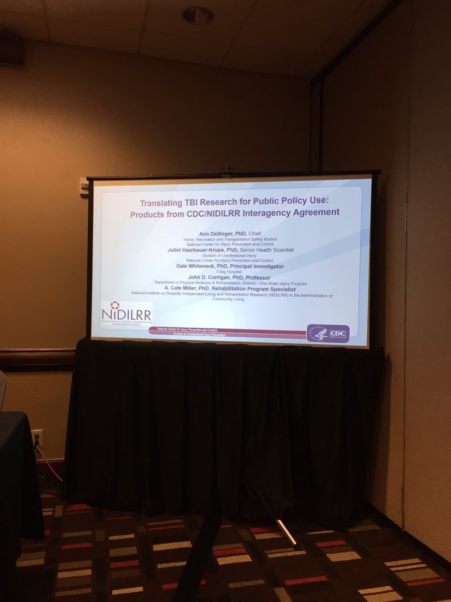 APlasticBrain's tweet photo. So exhilarated to see "Translating Research for Public Policy Use:..." with CDC & Researchers. @biaamerica #ACRM17 https://t.co/ZjH9NTDS8t