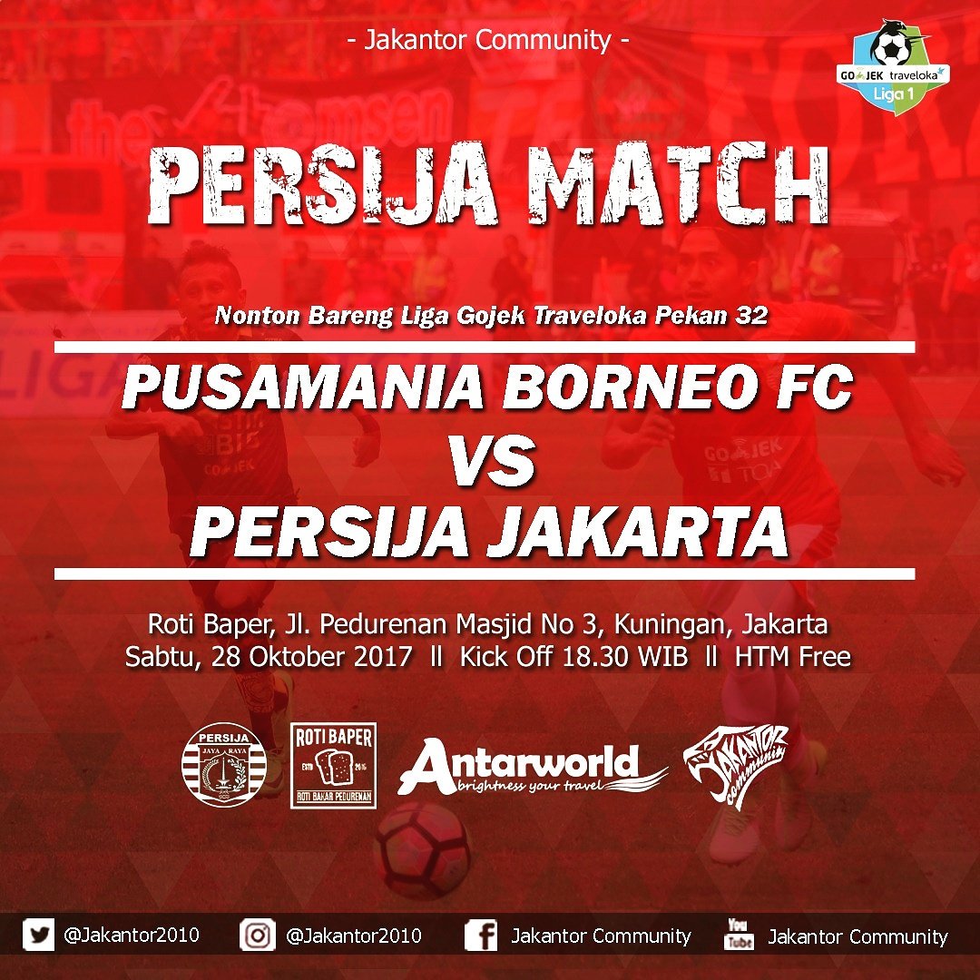 JaKantor2010's tweet photo. Agenda JC pekan ke-4 Oktober 2017. #NobarJC #JaKantor #Persija https://t.co/UZOaL90Y4a