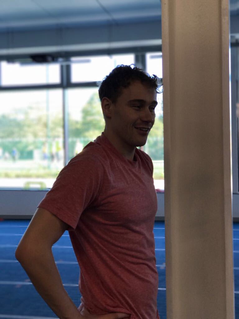 No special treatment on my birthday, keeping up the hard work 💪🏻🏊🏻