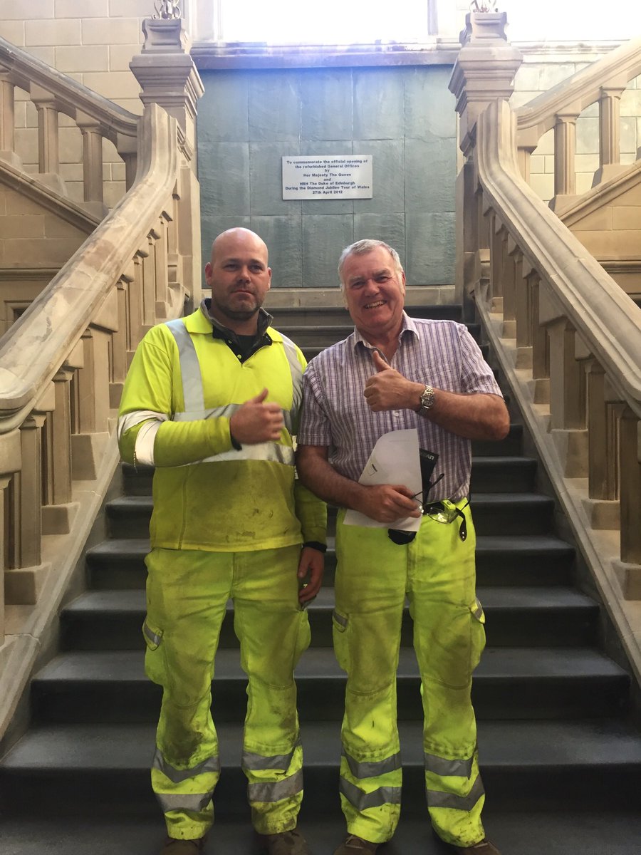 bevan452's tweet photo. No 100 and 101 through the door at #generaloffices for their CSCS tests, @BlaenauGwentCBC @CostainGroup https://t.co/rYUZW1Ckz9