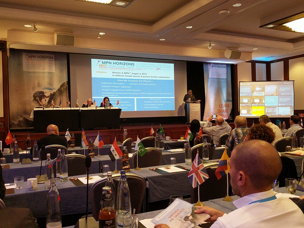 Mpn and women...presented by Marina Sampes-Peed#mpnhz17