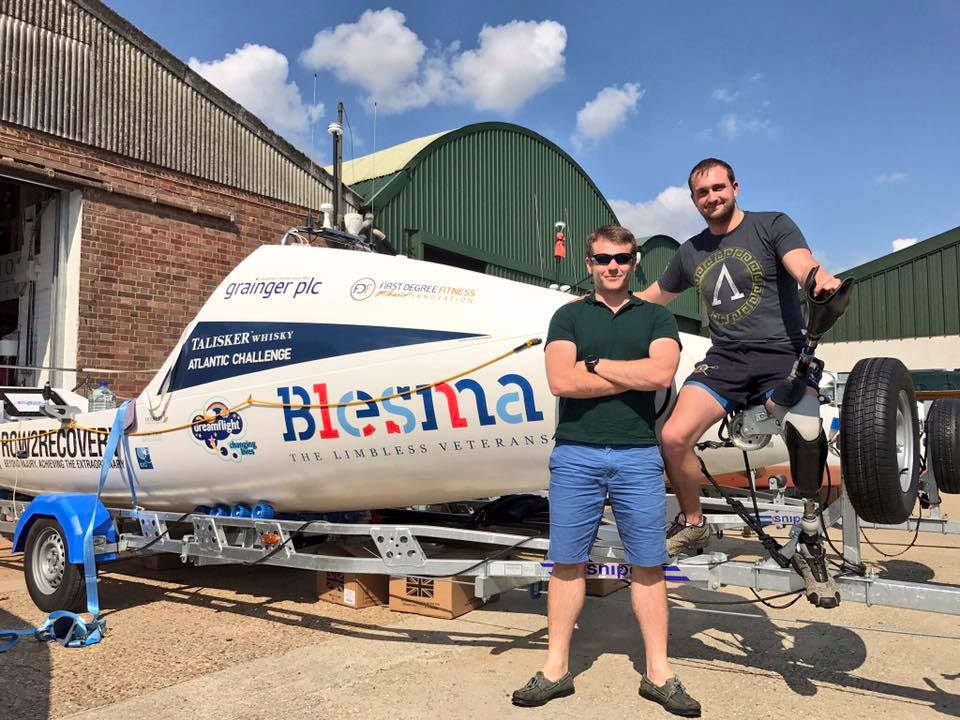Blesma's tweet photo. Row2Recovery will soon set off to row the Atlantic🚣.
Join them at their launch event and help raise vital funds 👉 https://t.co/WjPwfJbIx3 https://t.co/LudnLNDsQp