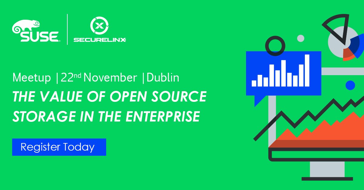 securelinx's tweet photo. Join our FREE 2nd Meetup to learn how you can improve #storage performance and reduce costs with #Ceph #Securelinx https://t.co/ZBcaBKzEgt https://t.co/SI8kOgjgwY