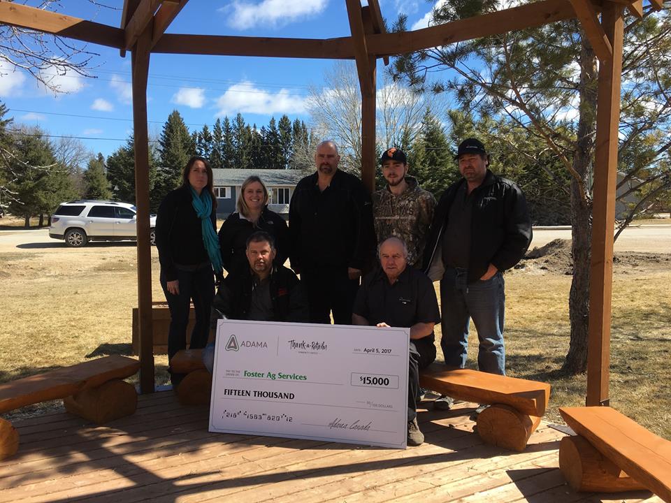 ADAMA_CAN's tweet photo. #FollowFriday shout-out to @FosterAgService, our #MB #TAR17 winner, who used their winnings to help fund an outdoor classroom. https://t.co/CqAk309RGD