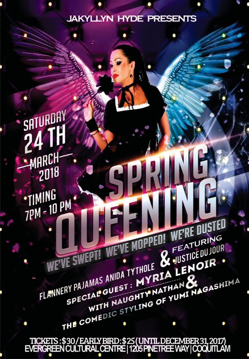 Jakyllyn_Hyde's tweet photo. @ILoveGayVAN nothing gives me more life than bringing drag culture to a new community of thirsty children! #SpringQueening https://t.co/SX0b44UmxP
