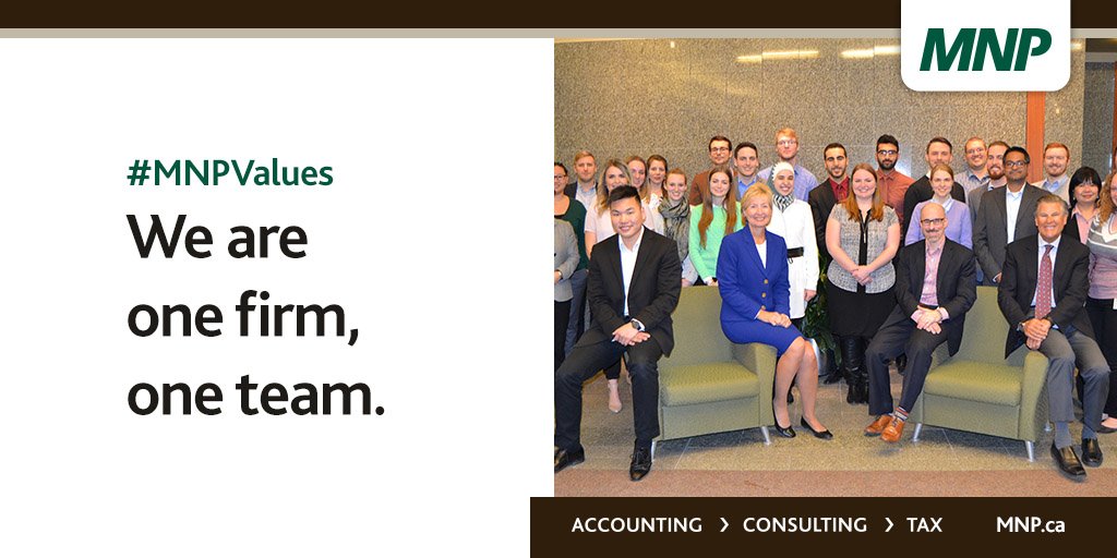 MNP_Careers's tweet photo. AT MNP, we work and play together. We are one firm, one team. #MNPValues https://t.co/AYKYFUN1rV