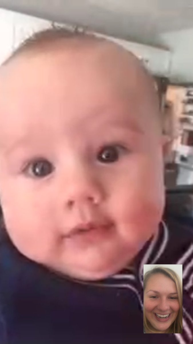 reagan_pollock's tweet photo. The sweetest FaceTime date ever 😭😭😭😭😭 https://t.co/AkSUib9vMB