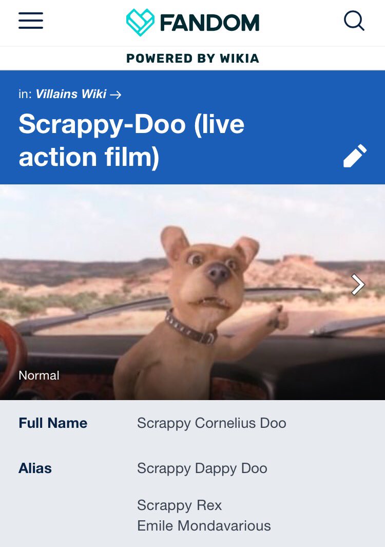MatthewPoynter3's tweet photo. Why did Scrappy Doo get named like a roman king? https://t.co/o6DuUY5FwN