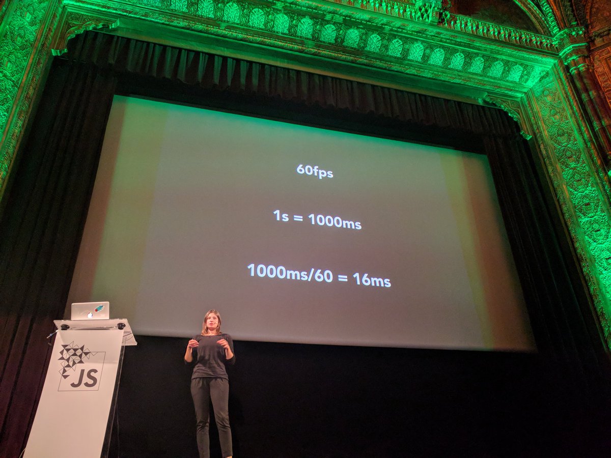How 16ms for each frame by <a href="/szynszyliszys/">Anna Migas</a> #JSConfEU