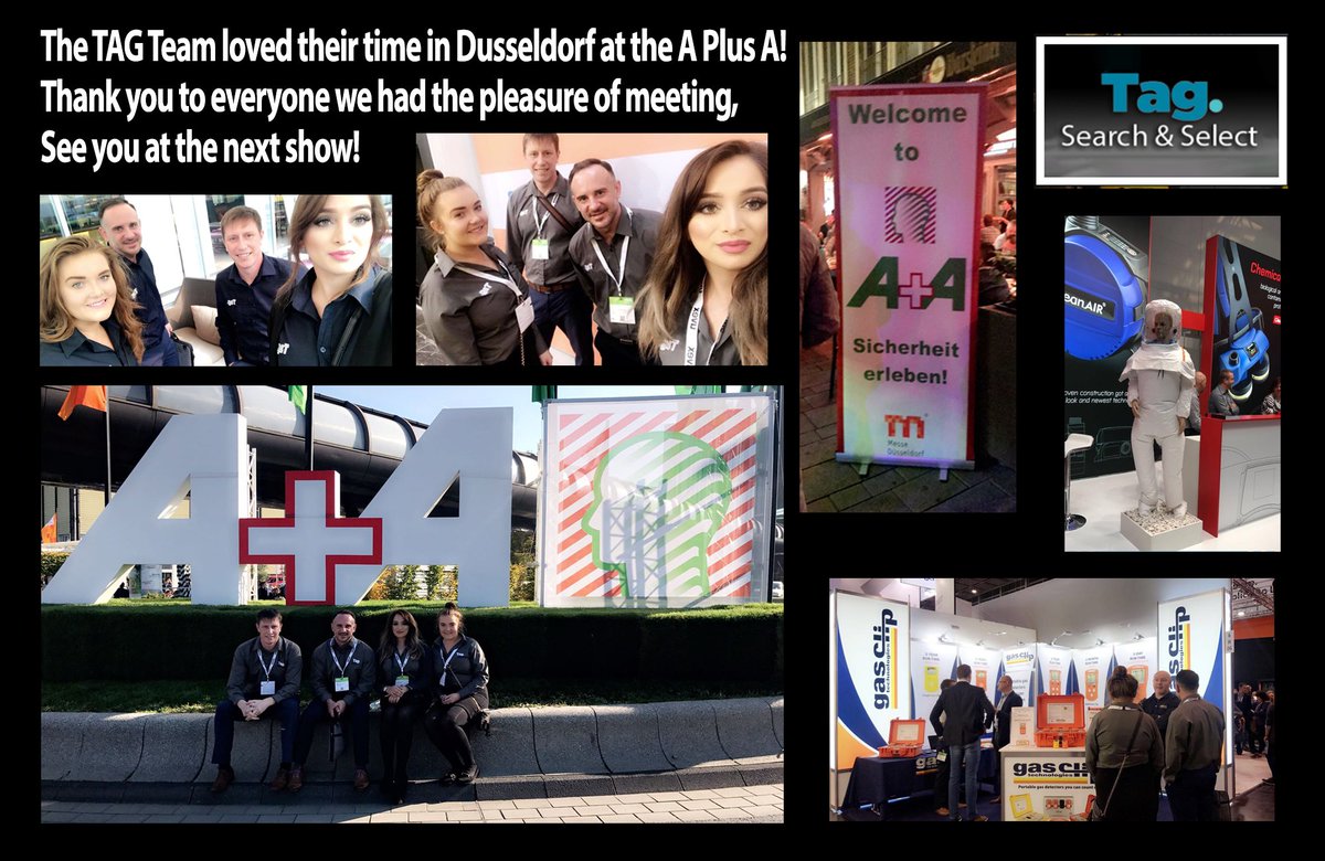 JamieTag's tweet image. Excellent few days at the A+A Dusseldorf. #TAGTeam #A+A