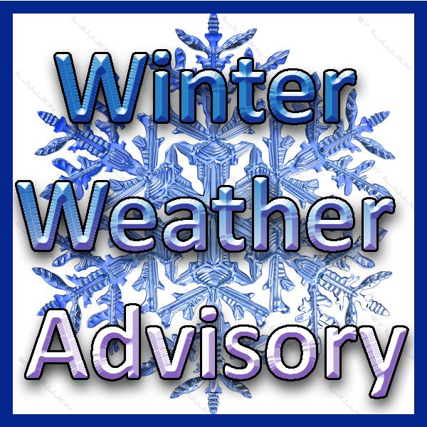 NWS: WINTER WEATHER ADVISORY IN EFFECT UNTIL 7 PM CDT THIS (Fri Oct 27) EVENING