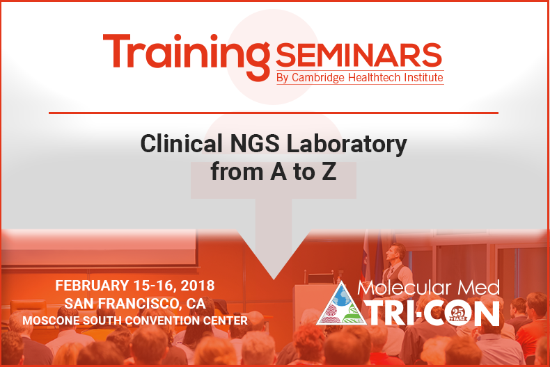 NGSLeaders's tweet photo. Detailed agenda now available for this #TriConference Training Seminar: #Clinical #NGS Laboratory from A to Z https://t.co/ra8zFtraqs https://t.co/SE9APuhhoZ