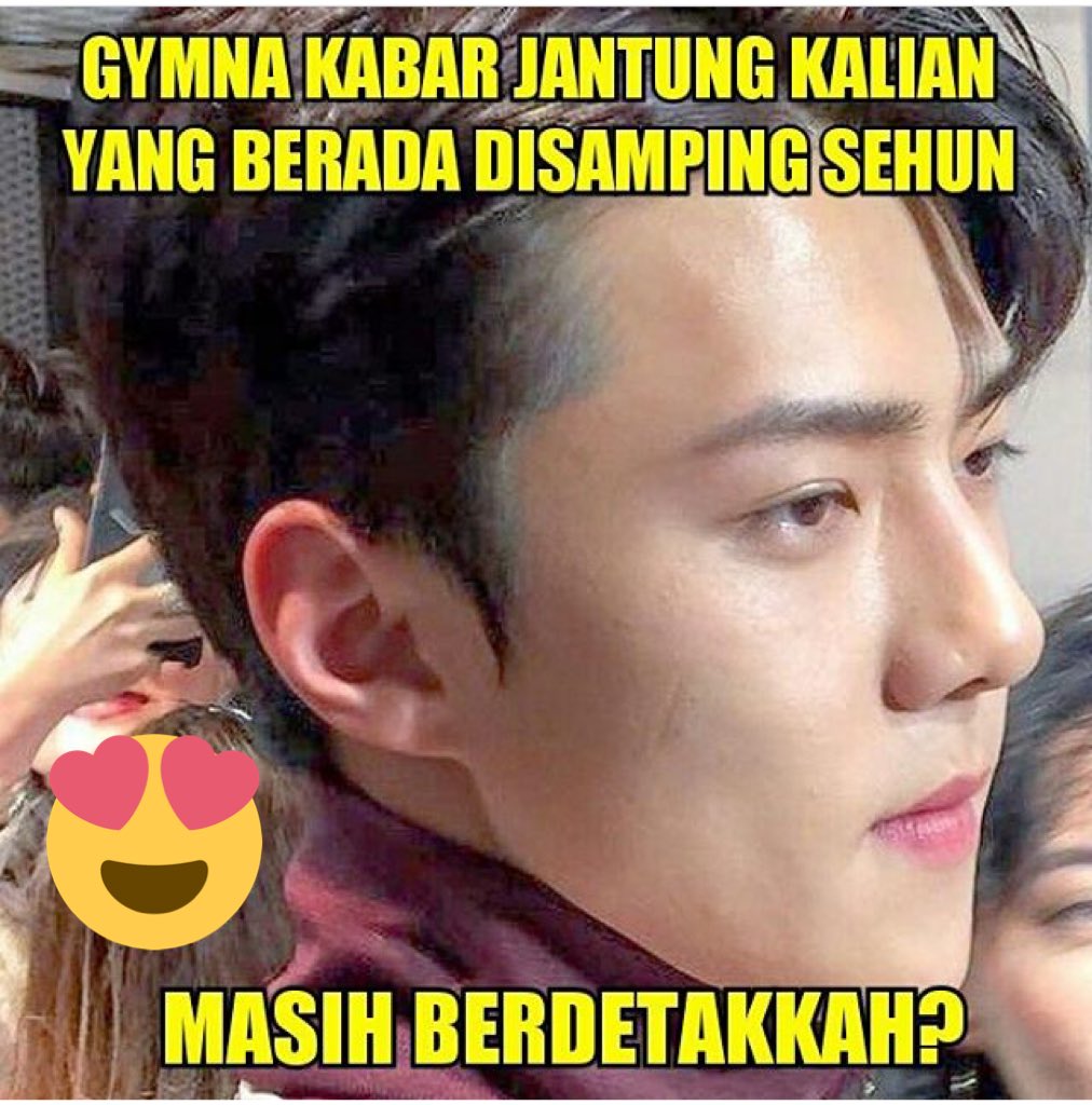 Exol_indonesiaa's tweet photo. Jantungku lagi ngedance KOKOBOP 😂😂 
#EXOLsMemeparty #exo #EXOL #EXOLsMemeparty #Exol_indonesia #WeAreOne #SEHUN EXOL_MWAVE_VOTE https://t.co/URP6VblD5a