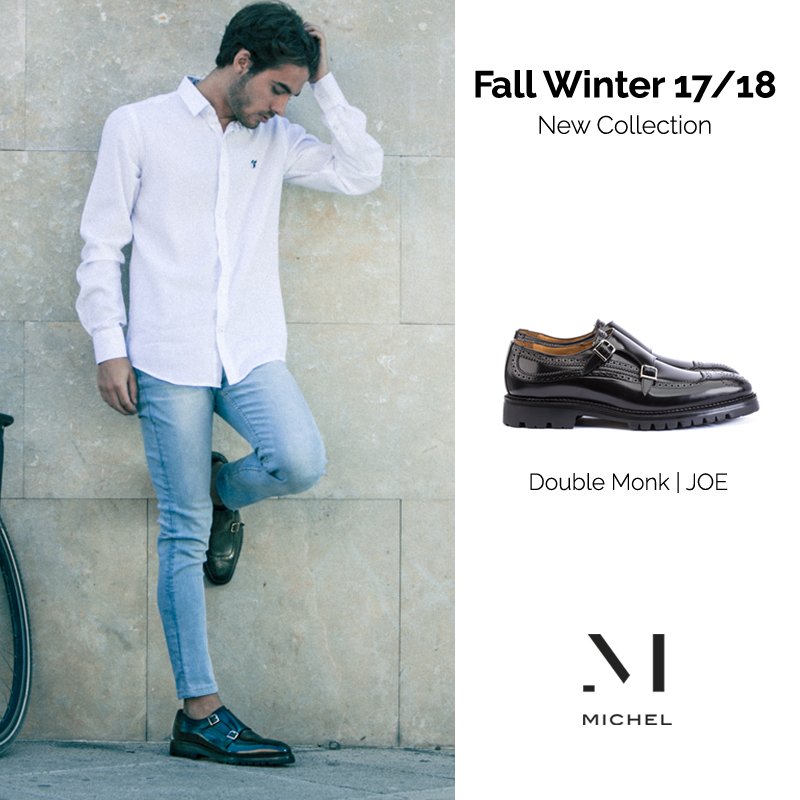 Consigue un look cómodo y práctico con tus #Michel y disfruta del fin de semana

Double Monk #JOE. 
Online at: bit.ly/2y3WrxD