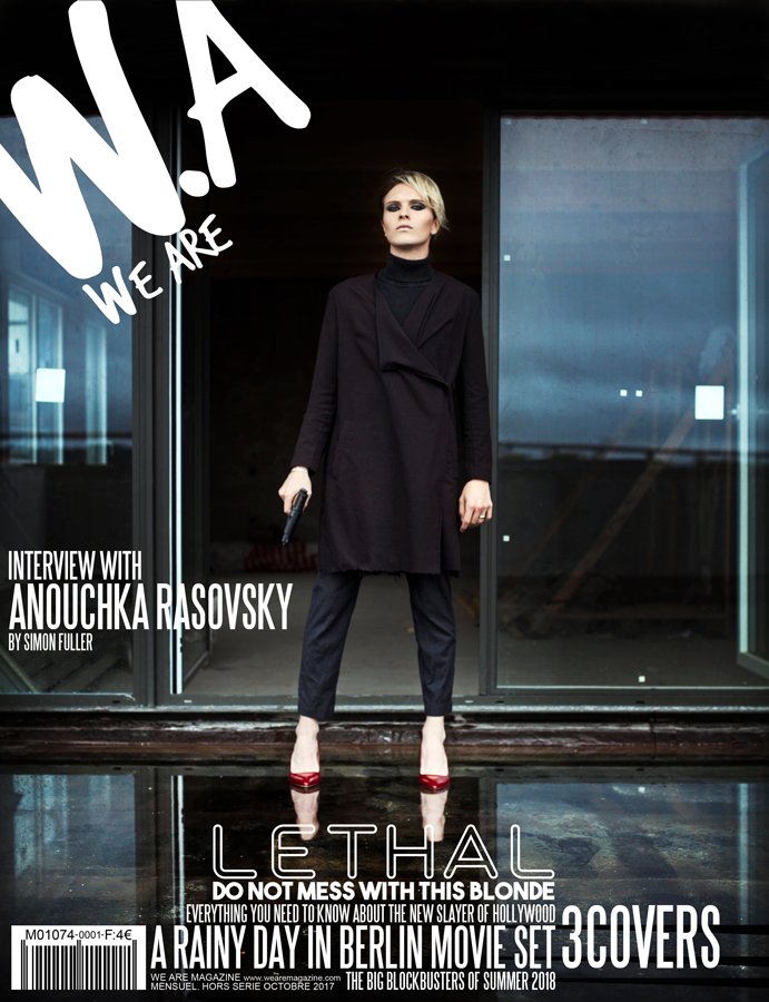 2sd Cover #Lethal <a href="/WE_ARE_Mag/">WE ARE MAGAZINE</a> #movie #Hollywood #Berlin #Movieset #Blonde #AtomicBlonde #TheoJoie #MaraSastre #ArtisticProject