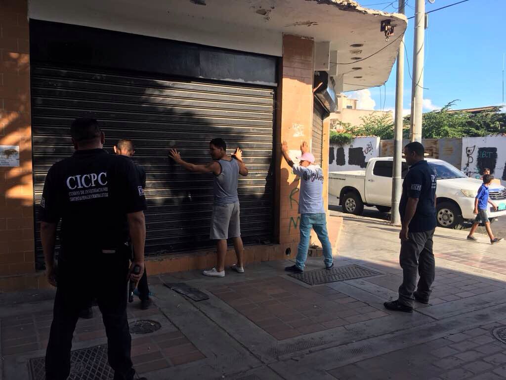 #Cicpc Porlamar realiza operativo de seguridad en los Boulevard Guevaras y Gómez, sector Porlamar, municipio Mariño.