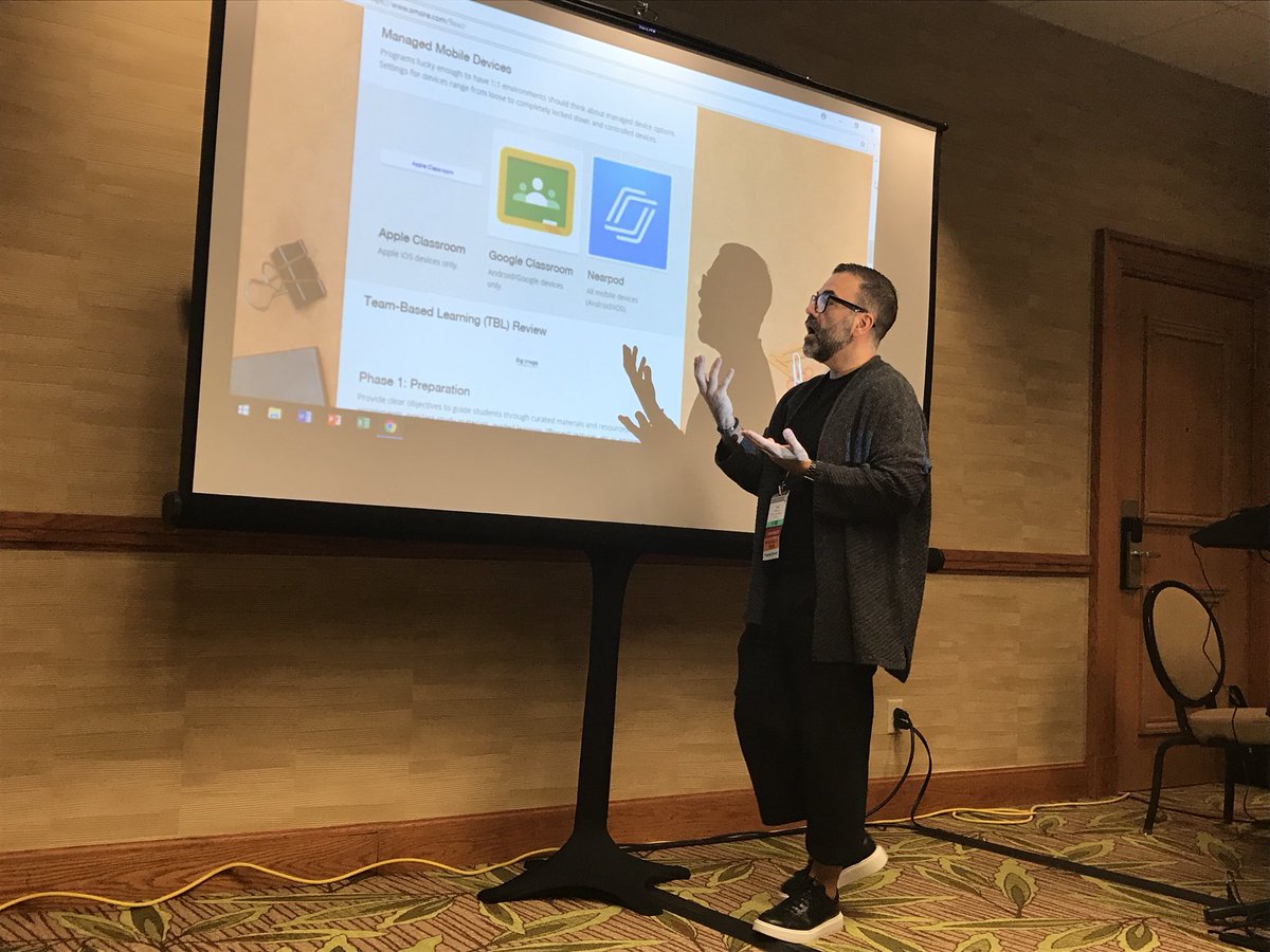 That’s a wrap folks. Encore edition of “Team-Based Learning with Apps” went really well too. Thanks to everyone for attending. #PAEA17