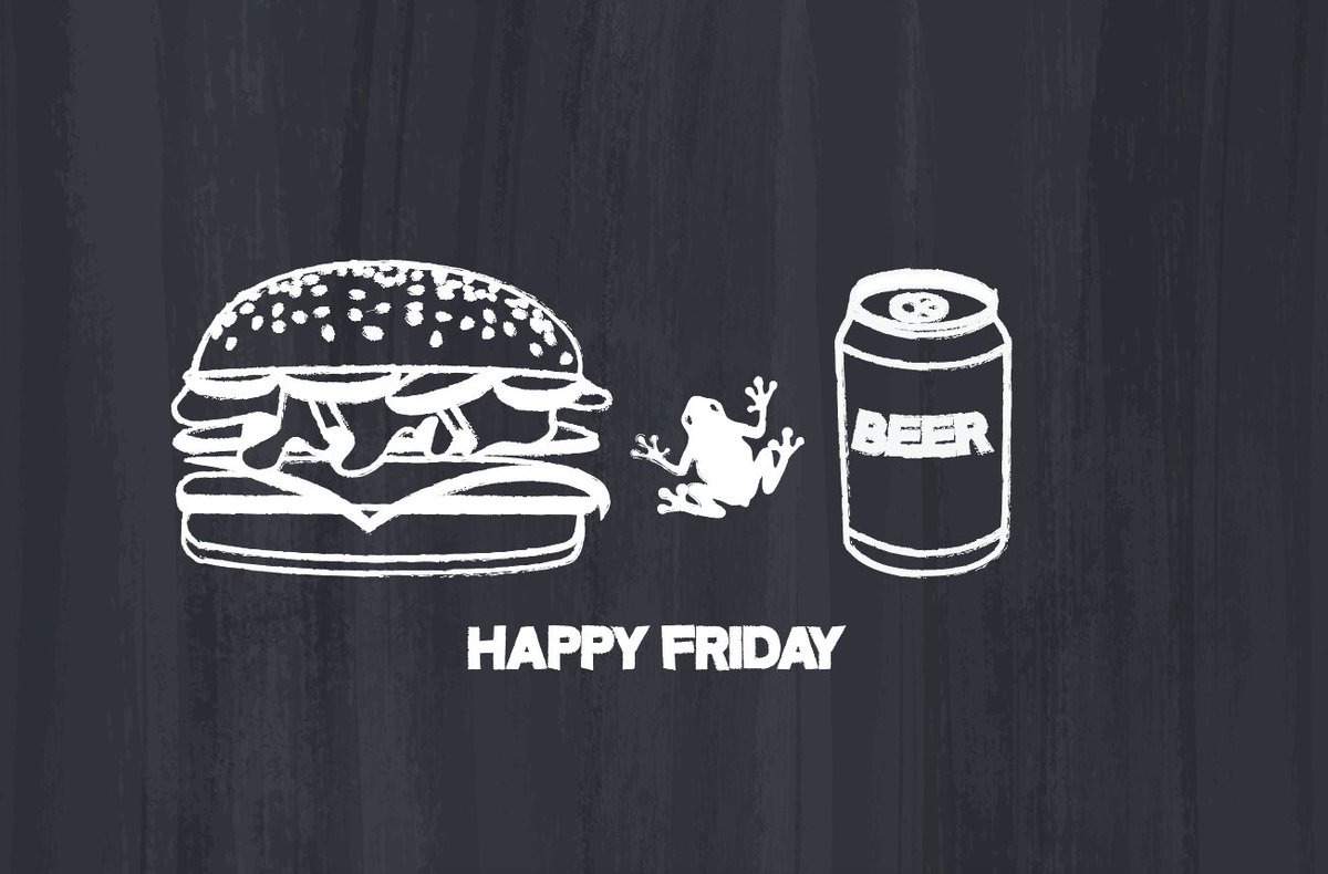 Froghead_OS's tweet photo. Burgers &amp; brews. What all good Friday's consist of! 🐸#TheFrogheadGrill #EatLocalOS https://t.co/oIVHKTl4Sm
