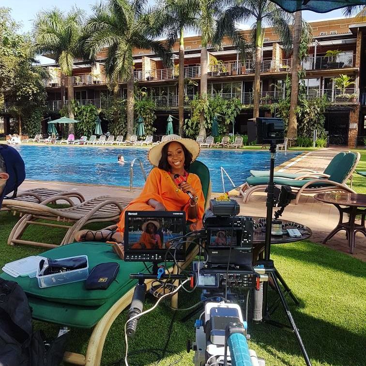 malaikatenshi's tweet photo. Your girl.She is working. Working hard my friend
#TVHost I am back baby😊
@ROCKSTAR4000 team all the way from SA🇿🇦
#Shooooosh https://t.co/sp76OKsw35