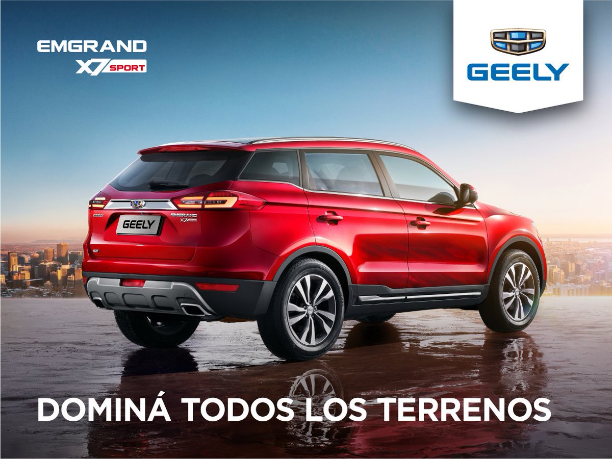 geelyar's tweet image. No importan las condiciones. Da igual la superficie. No existen los obstáculos para la nueva Emgrand X7 Sport. 👉 bit.ly/Geely-Emgrand-… 👈