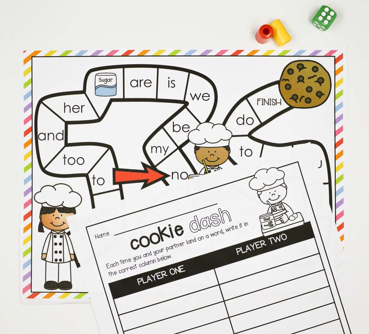 thisreadingmama's tweet photo. COOKIE WORD WORK GAME: Check out this fun game to work on words!! https://t.co/cximgShFhy #wordwork https://t.co/dUAQUrIquB