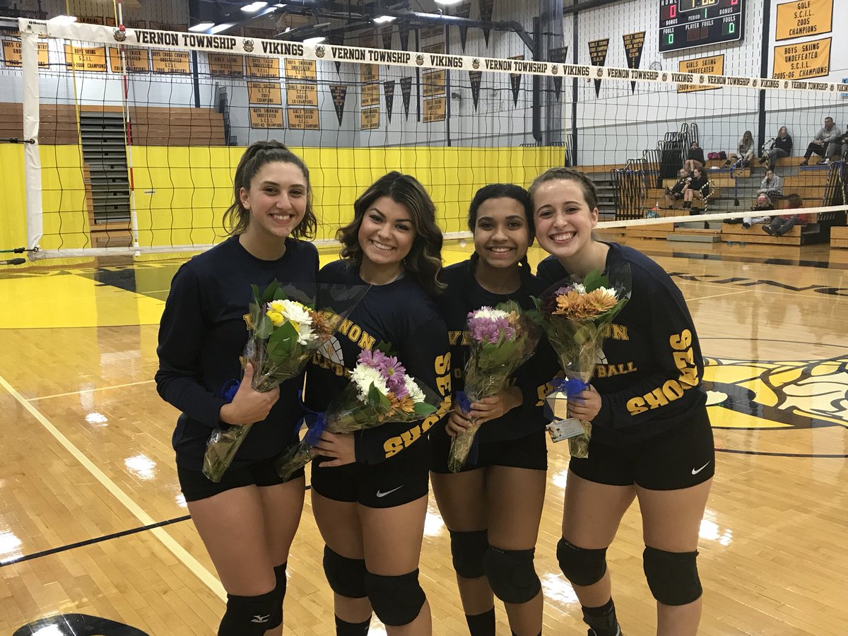 vthsathletics's tweet photo. Volleyball Senior game vs. Jefferson today. Good luck Gianna, Jackie, Aila and Morgan. https://t.co/oFOwknLtCv
