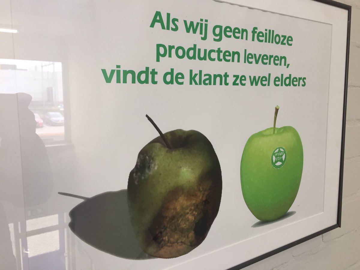 Helemaal eens! Deze week bij een klant tegen gekomen. 👌🏼