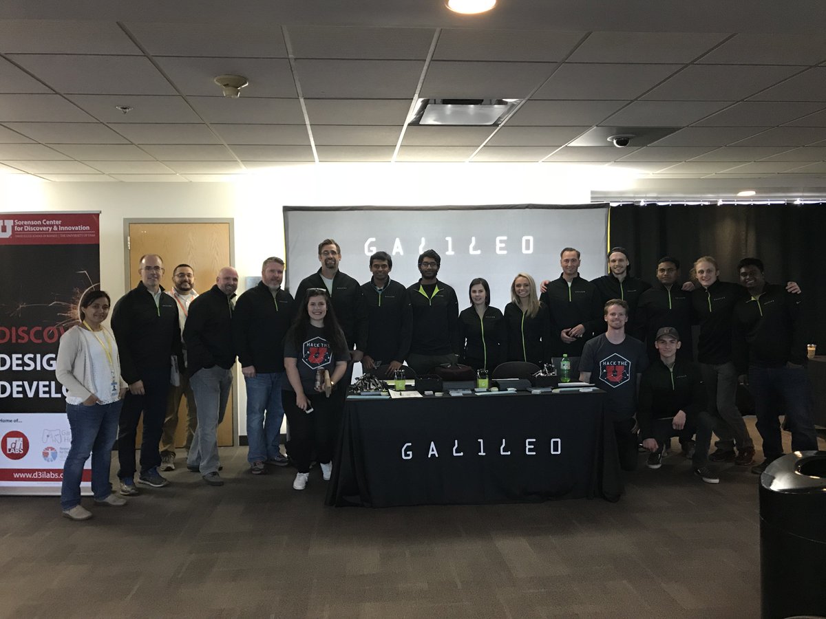 SoFiTechSol's tweet photo. We're kicking off @HackTheUU #hackathon with the opening ceremony keynote by @tcwilkes! #GalileoProcessing #Galileolife https://t.co/CDYoVYHaE7