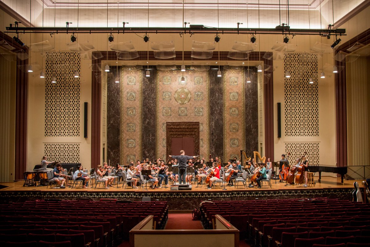 WUSTL_thinks's tweet photo. TONIGHT: #WashU symphony performs a free #Frankenstein concert! Preview the music and find details here: https://t.co/TS52rehWhD https://t.co/yV5b9fQJXO