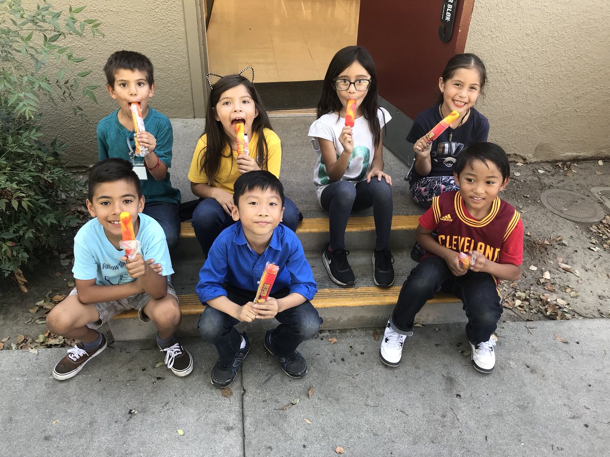 larNERD's tweet photo. Popsicle Party!! Perfect Perfect Attendance! Woo hoo, go Room 12! @OTorcas https://t.co/L76pBK3aOK