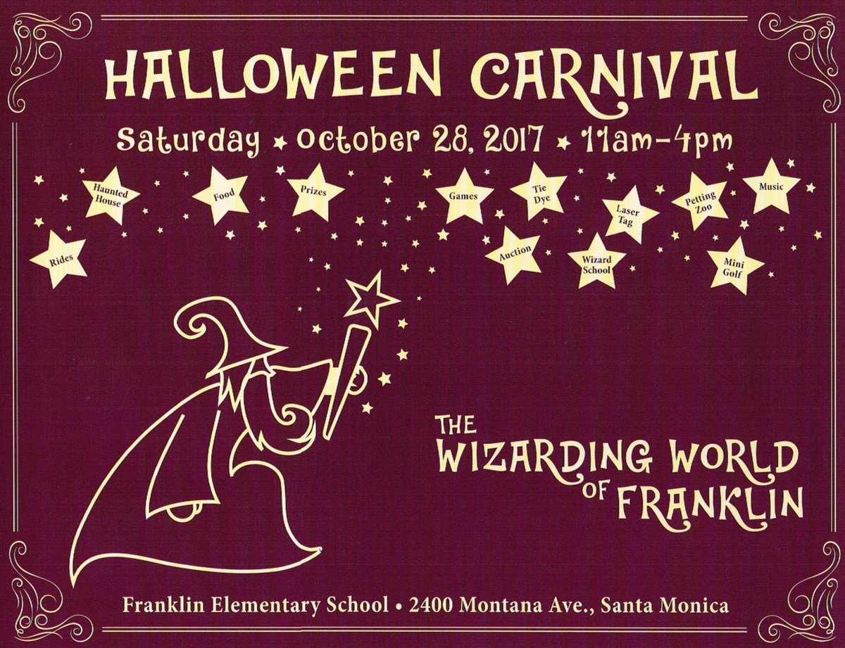 margossm's tweet photo. Come join us tomorrow, Oct. 28, as we partner with our friends at Franklin Elementary for a day of food, games, and fun! https://t.co/FnR2xCjxYX
