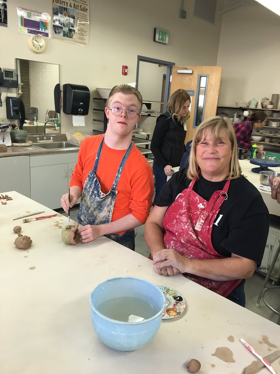 BoiseSped's tweet photo. Pottery fun at the community center. https://t.co/Lfq4VRHqmB
