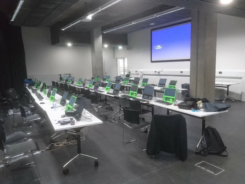 Gearing up for #Mozfest2017 - have you ever seen so many Raspberry pis in one place?! The openflexure microscope is on all Saturday afternoon in the youth zone <a href="/CPPMactivities/">Centre for Photonics and Photonic Materials - Bath</a> <a href="/UniofBathSci/">Science at Bath</a>