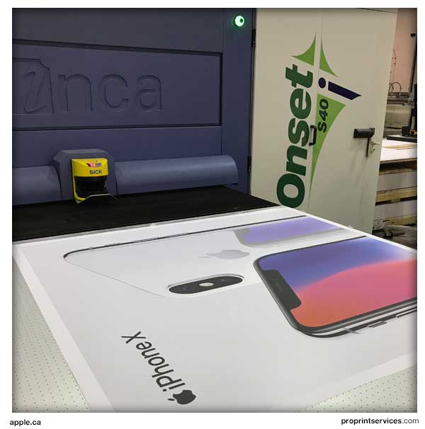 Proprint_POS's tweet photo. We're using our @incadigital S40 to produce all of the #LargeFormatPrints for the @Apple #iPhoneX :: Learn more: https://t.co/J3PjOak1hU https://t.co/ooEhIckUxY