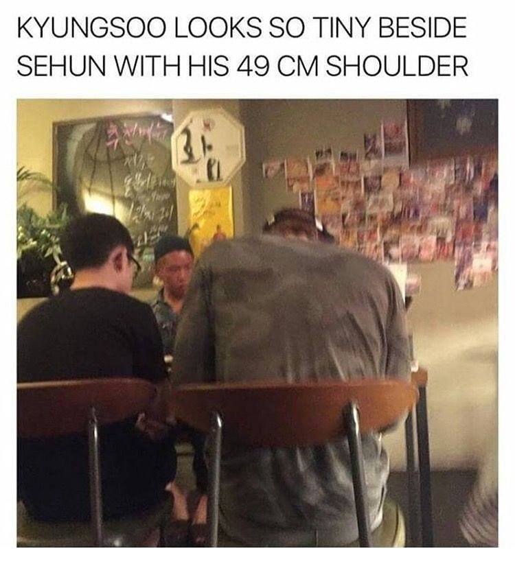 cynical_hooman's tweet photo. Well I am more bothered about how big my baby dork is!😱😍 
#EXO #EXOL_ALLIANCE #SEHUN #EXOLsMemeparty #EXOL_MWAVE_VOTE https://t.co/zkKNOfYphZ