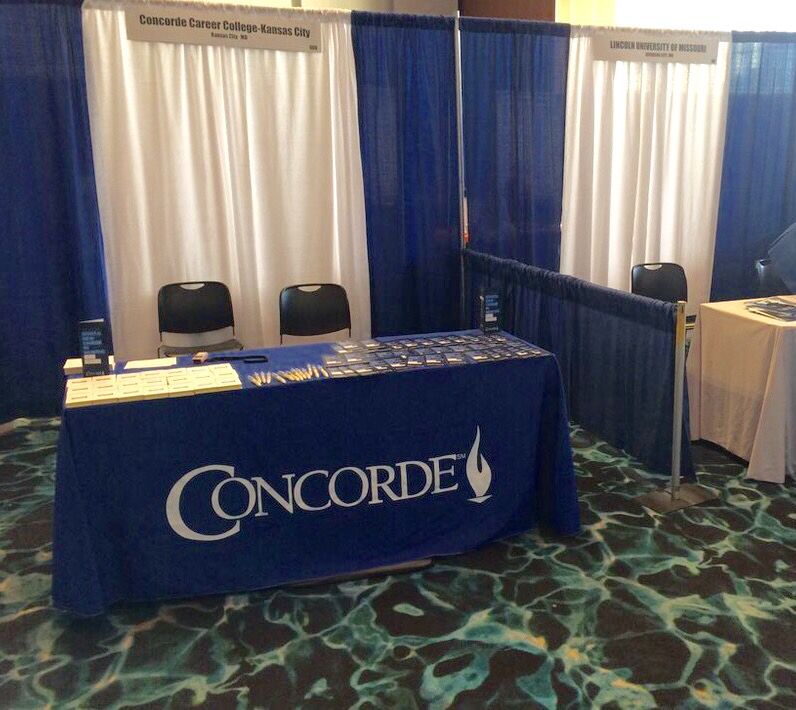 ConcordeCareer's tweet photo. Thanks to @NACAC for hosting #ConcordeKC at #NACACFair in #KCMO! Great opportunity to network with #ProspectiveStudents! #CareerCollege https://t.co/RNankHtLxy