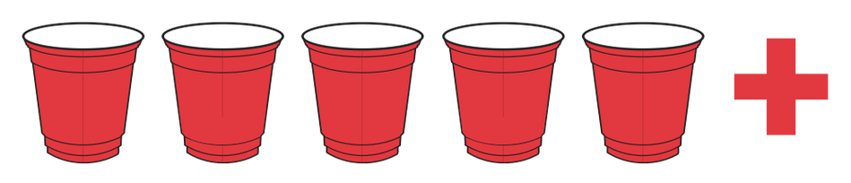 mohawkwellness's tweet photo. Did you know: binge drinking is equivalent to 5+ drinks in a short period of time #themoreyouknow #drinksmart #hydratebetweendrinks https://t.co/Ymkb2aKZIx