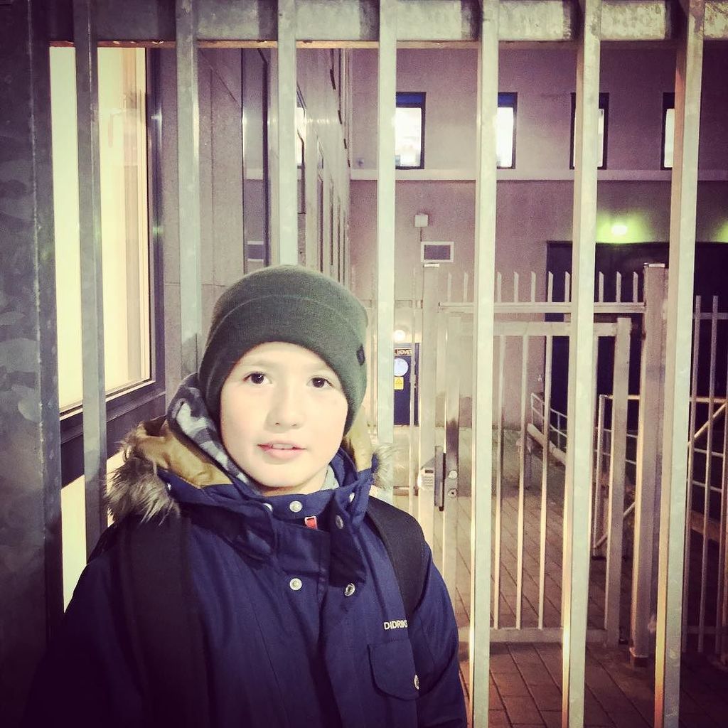 Alex är taggad inför sin knattematch på hovet. ift.tt/2zUv4Z2