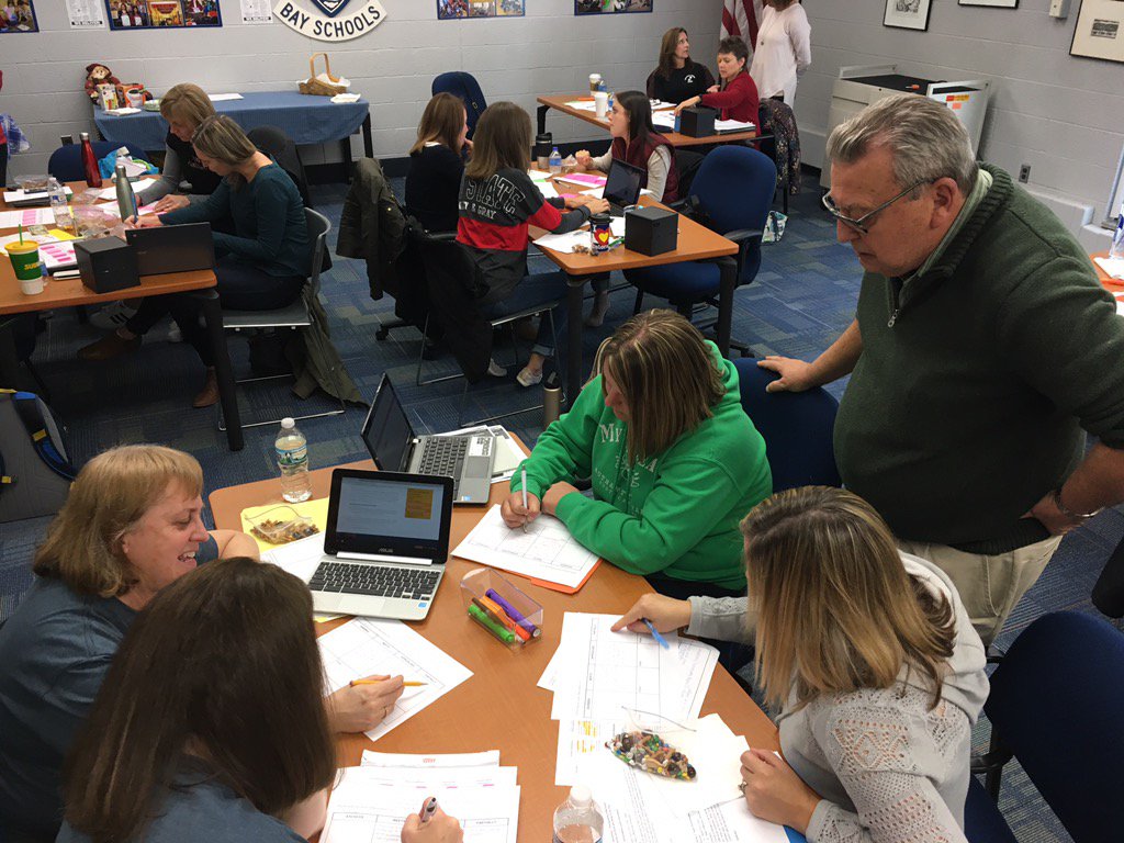 edtechgirl's tweet photo. Great work creating performance level descriptors with our @BaySchoolsOH K-4 Ts! #BayLearns #myohioclassroom https://t.co/ltX9FpzS5s