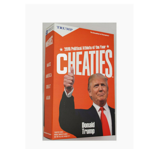 ReinventAgain's tweet photo. CHEATIES #LiberalCereals #GOPCereals https://t.co/VaLpHp3pyD